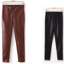 2015 Latest Fashion Autumn Skinny Women Leather Pants